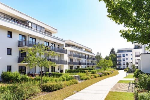 allee immeubles habitation collectif