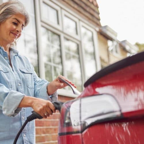 Zoom sur les bornes de recharge avec délestage