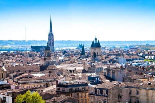 vue centre ville bordeaux