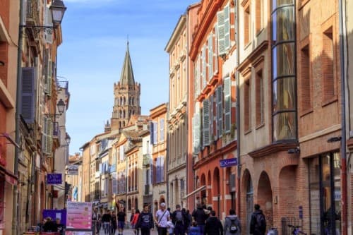 vue centre ville toulouse