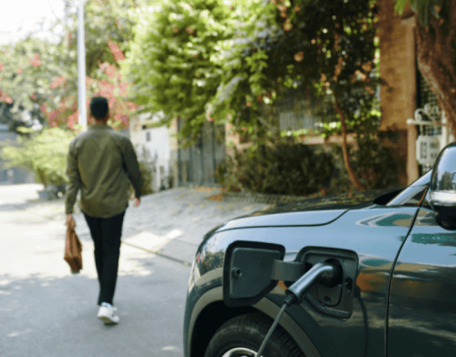 recharge vehicule electrique domicile