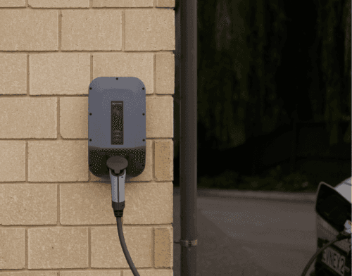 borne de recharge murale