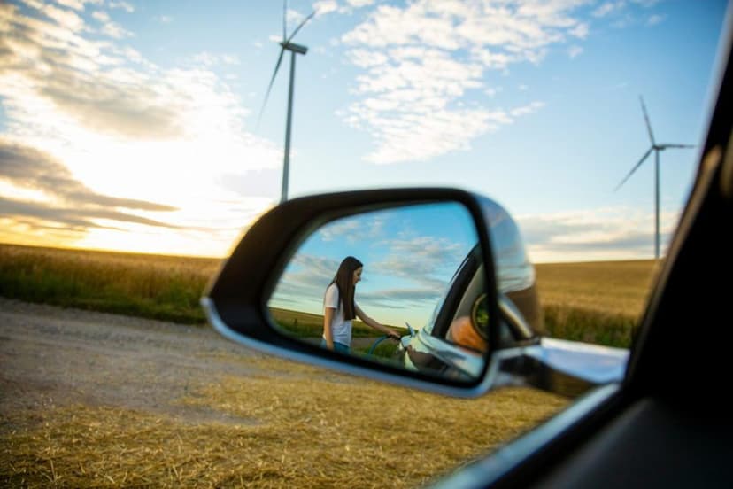 rechargement d'une voiture électrique