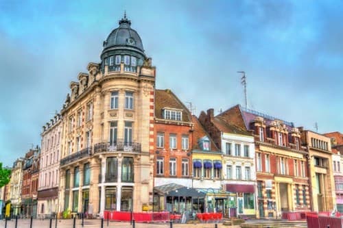 vue centre ville batiment tourcoing