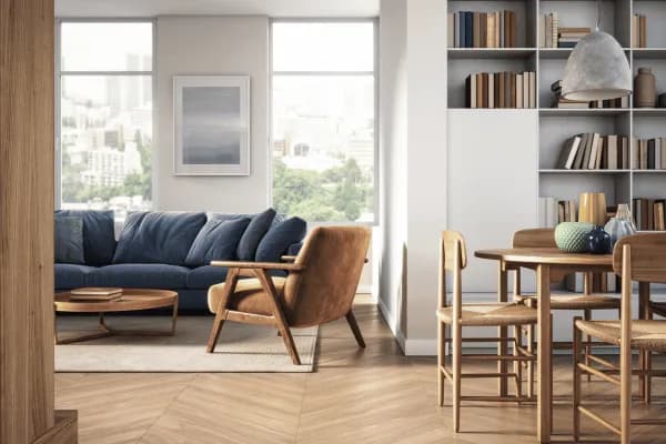 interieur salon logement