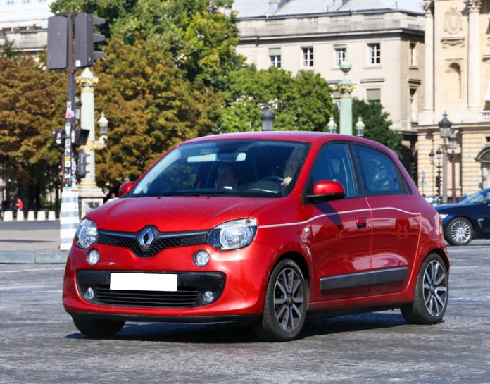 twingo electrique roule en ville