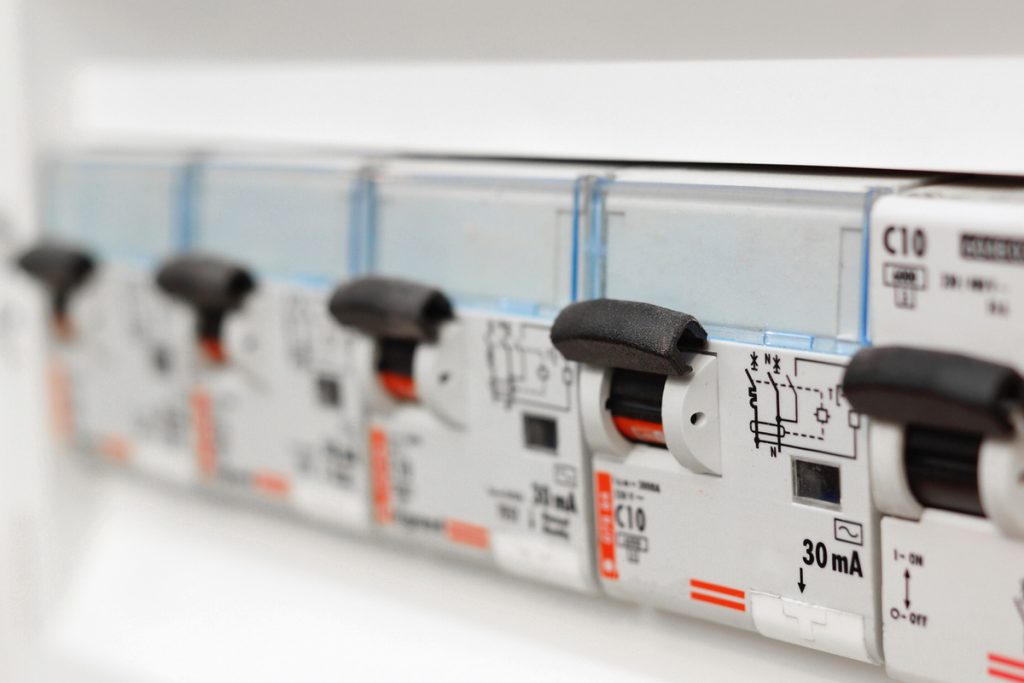 rangee tableau electrique
