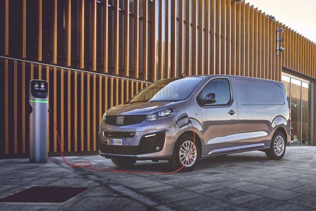 utilitaire électrique fiat e scudo