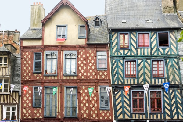 Facades batiments rennes