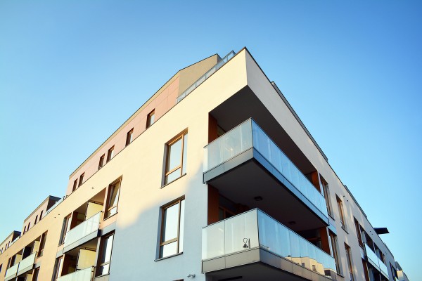 vue immeuble moderne