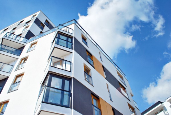 vue immeuble habitation