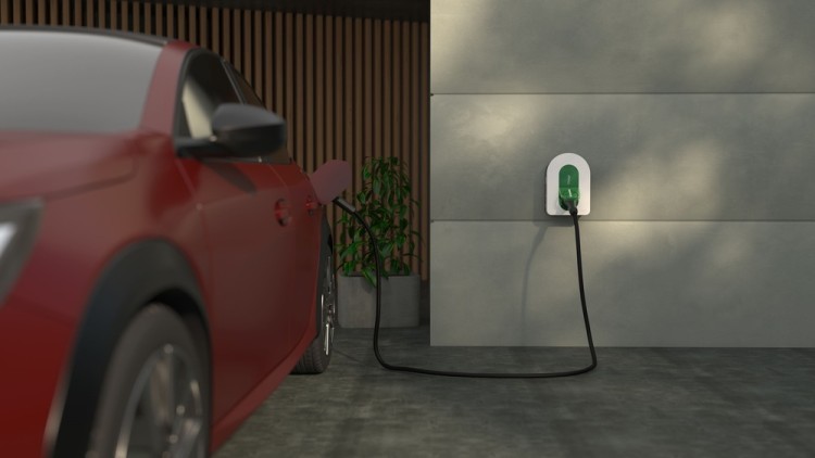 voiture electrique recharge sur borne